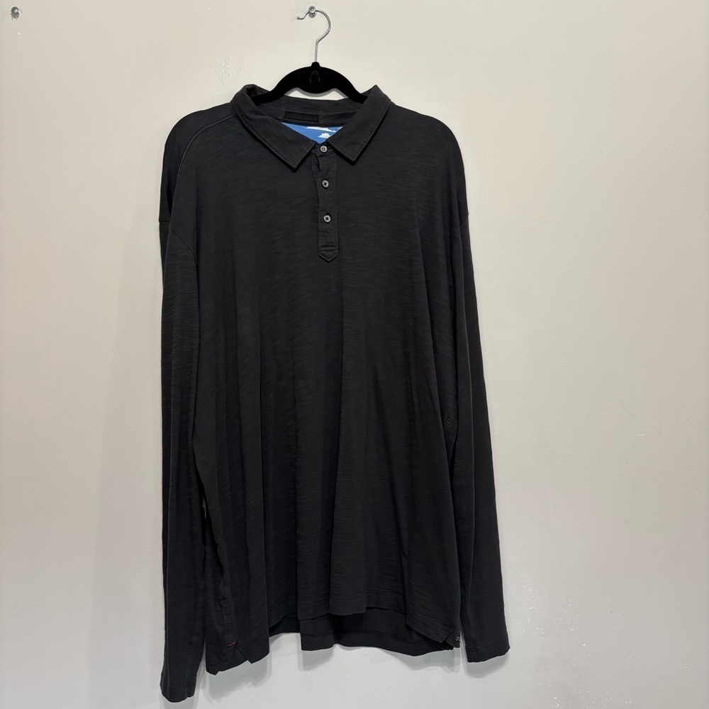 Tommy Bahama Charcoal Polo Shirt‎